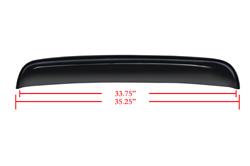 Black Horse Off-Road Sunroof Deflectors SRD01