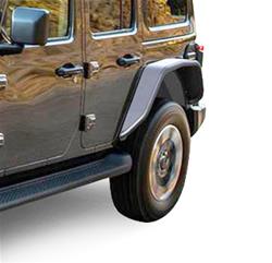 Black Horse Off-Road Fender Flares for 2018-2023 WRANGLER - TFFJL2