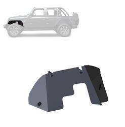 Black Horse Off-Road Inner Fender Liners for 2020-2023 GLADIATOR, 2018-2023 WRANGLER - TFFJL4F