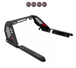 Black Horse Off Road Truck Bed and Sport Bars VIRB06B-PLFR