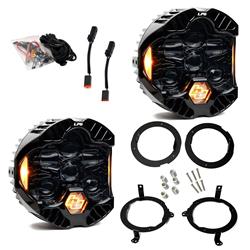 Baja Designs DOT LP6 LED Headlight Kits for 2020-2026 GLADIATOR, 2018-2026 WRANGLER - 44-8312