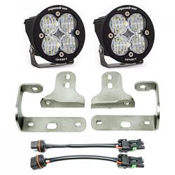 Baja Designs Squadron-R Sport Fog Pocket Lights for 2020-2024 GLADIATOR, 2018-2024 WRANGLER - 447066
