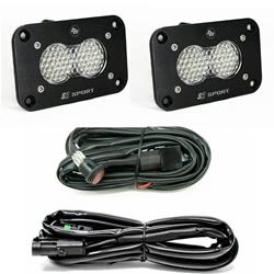Baja Designs S2 Sport Flush Mount LED Light Pods 547808