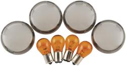 Biker's Choice Smoked Turn Signal Lens Kits 482543