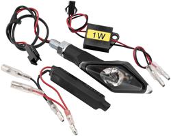 BikeMaster Alien Angle LED Turn Signals with Resistors 266252