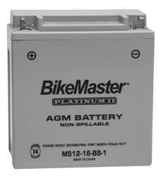 BikeMaster AGM Platinum II Batteries 780771