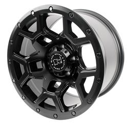 Black Rhino Overland Matte Black Wheels 17x9.5