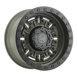 Black Rhino Abrams Matte Olive Drab Green Wheels