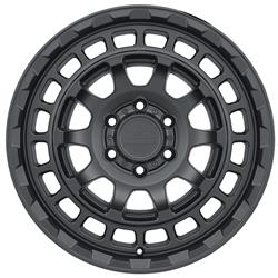 Black Rhino Chamber Matte Black Wheels 17x8.5