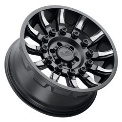 Black Rhino Mission Matte Black with Tinted Machine Spoke Wheels