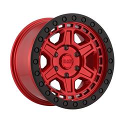 Black Rhino Reno Gloss Candy Red with Black Lip Edge Wheels