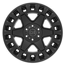 Black Rhino York Matte Black Wheels 17x9