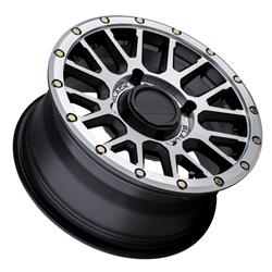 Black Rhino La Paz Semi-Gloss Black UTV Wheels with Machined Face