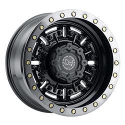 Black Rhino Abrams Gloss Gun Black with Machined Dark Tint Lip Wheels 17x8.5