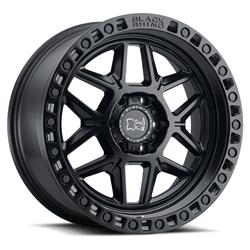 Black Rhino Kelso Matte Black with Black Bolt Wheels 20x9