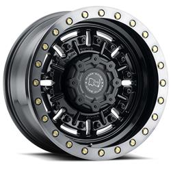 Black Rhino Abrams Gloss Gun Black with Machined Dark Tint Lip Wheels 20x9.5