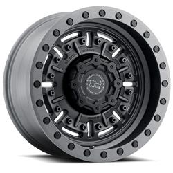 Black Rhino Abrams Textured Matte Gunmetal Wheels 20x9.5