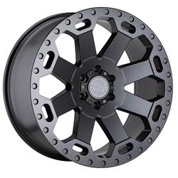 Black Rhino Warlord Matte Gunmetal Wheels 17x9