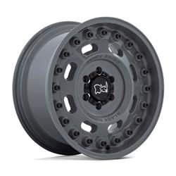Black Rhino Axle Battleship Gray Wheels 18x9.5