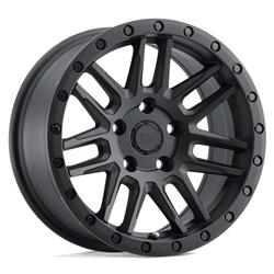 Black Rhino Arches Matte Black Wheels 18x8