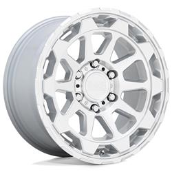 Black Rhino Rotor Gloss Silver with Mirror Cut Face Wheels 20x9