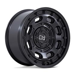 Black Rhino Atlas Matte Black Wheels 17x8