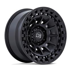 Black Rhino Barrage Matte Black Wheels 17x8.5