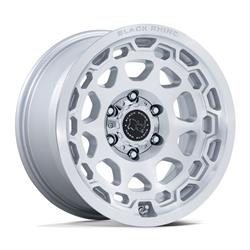 Black Rhino Congo Gloss Silver Wheels with Machined Face 17x8.5