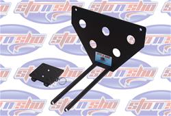 Big Mike's Performance Parts STO N SHO License Plate Mounting Brackets for 2017-2020 F-PACE - SNS99A-B