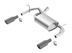 Borla Touring Axle-Back Exhaust Systems for 2012-2017 WRANGLER, 2018 WRANGLER JK - 11834BC