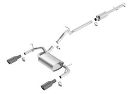 Borla Touring Exhaust Systems for 2012-2017 WRANGLER, 2018 WRANGLER JK - 140459BC