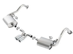 Borla Touring Exhaust Systems for 2013-2016 BOXSTER, 2014-2016 CAYMAN - 140534