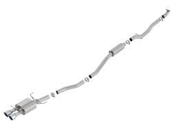 Borla S-Type Cat-Back Exhaust Systems for 2017-2020 CIVIC - 140803