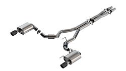 Borla S-Type Cat-Back Exhaust Systems for 2024-2025 MUSTANG - 140960CFBA