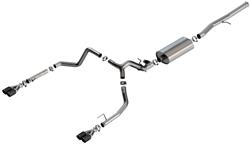 Borla Touring Exhaust Systems for 2024-2025 SIERRA 1500, SILVERADO 1500 - 140991CFBA