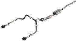 Borla S-Type Cat-Back Exhaust Systems for 2024-2025 SIERRA 1500, SILVERADO 1500 - 140994CFBA