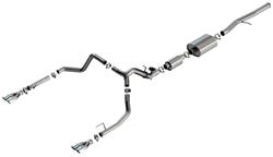 Borla S-Type Cat-Back Exhaust Systems for 2024-2025 SIERRA 1500, SILVERADO 1500 - 140995