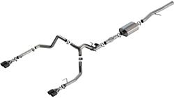 Borla ATAK Cat-Back Systems for 2024-2025 SIERRA 1500, SILVERADO 1500 - 140997CFBA