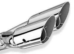 Borla Intercooled  Round, Polished 2.50 Inch Exhaust Tip 20213