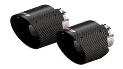 Borla Carbon Fiber  Round, Carbon fiber 3 Inch Exhaust Tip 60729CFBA