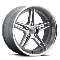 Boze Flo-Lite B3 Series Titanium Machined Wheels with Diamond Cut Lip 18x9.5