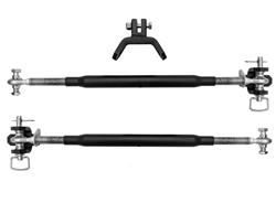 Bulletproof Hitches Frame-Mounted Hitch Stabilizer Bars STABILIZERBARS