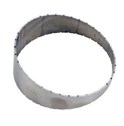 BOOST Products USA Exhaust Pipe Pie Cut with Spigots 4 Inch 304 Stainless Steel Exhaust Pipe EX-PI-02-15