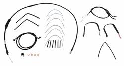Burly Brand Black Cable/Line Install Kits B30-1107