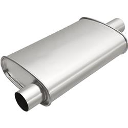 BRExhaust Universal Fit Steel 2 Inch Muffler 100-1738