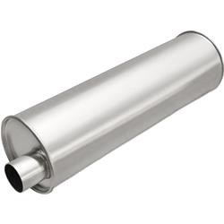 BRExhaust Universal Fit Steel 2 Inch Muffler 100-1742