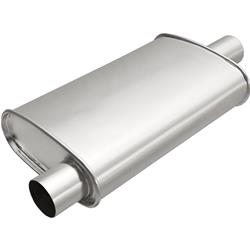 BRExhaust Universal Fit Steel 2 Inch Muffler 100-1756