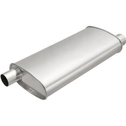 BRExhaust Universal Fit Steel 2 Inch Muffler 100-1780