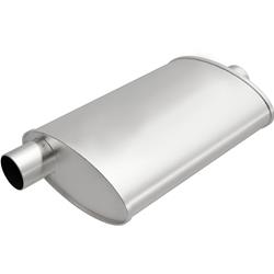 BRExhaust Universal Fit Steel 2 Inch Muffler 100-1787
