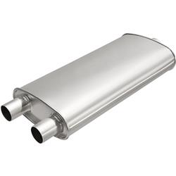 BRExhaust Universal Fit Steel 2.5 Inch Muffler 100-5132